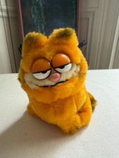 Vintage 1981 Garfield Bean Bag Plush 8 Inch Dakin Have A Nice Day Pin