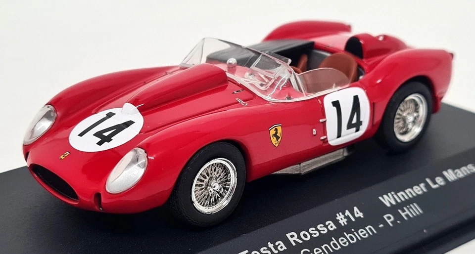 Coche modelo a escala diecast Ixo 1/43 Ferrari 250 Testa Rossa #14 ganador Le Mans 1958 Foto 3 de 4