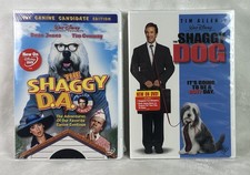  2 SEALED The Shaggy Dog / The Shaggy D.A. DVD, 2006 NEW Disney Allen Conway