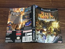 Fire Emblem Path of Radiance Nintendo Gamecube Box Case Insert Cover Art Only