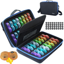 Monthly Pill Organizer Box 2 Times a Day, Monthly Pill Box AM PM with 32 Daily P