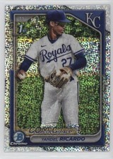 2024 Bowman Chrome Prospects Speckle Refractor /299 Yandel Ricardo #BCP-177 o8g