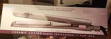 Cortex Beauty Pro Slim 1" Flat Iron Ceramic Plates Straightener Lavender NIB