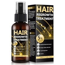 5 Minoxidil Spray Men  Women Hair Growth  Regrowth Treatment Serum .81 fl oz