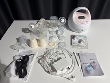 Spectra S2 Plus Double Electric Breast Pump w/ Handle 12V- White/Pink