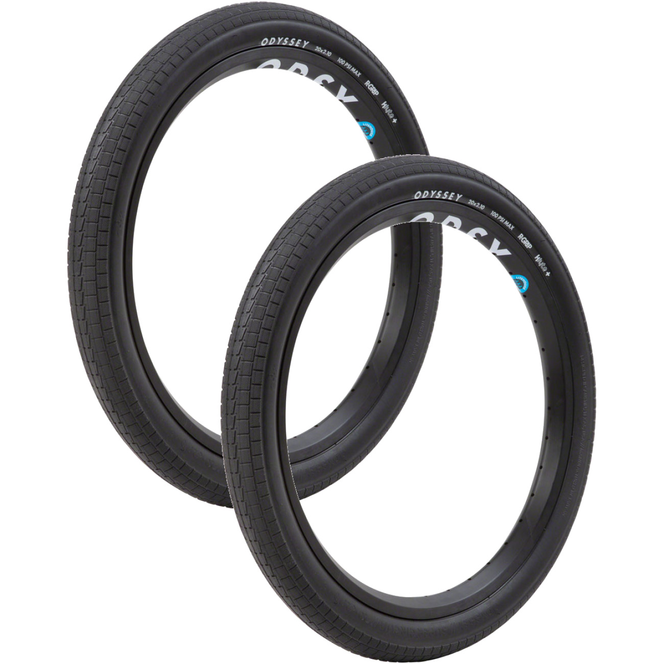 Комплект из 2-х велосипедов Odyssey Super Circuit 20x21 Wire TPI 110 BlackЧерный BMX велосипед 19390₽