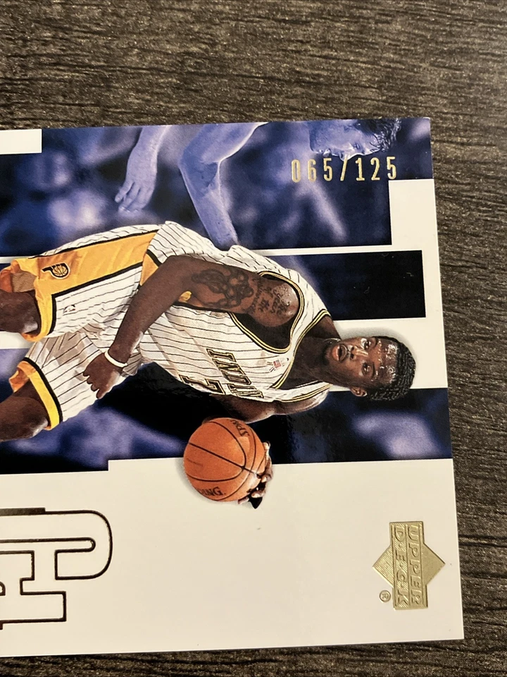 2002-03 Upper Deck Championship Drive Gold #32 Jermaine O'Neal /125 - Image 2 of 3