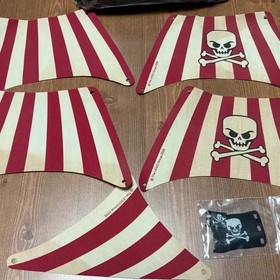 LEGO Pirate Ship 6243 Bulk with Instructions, Used Condition