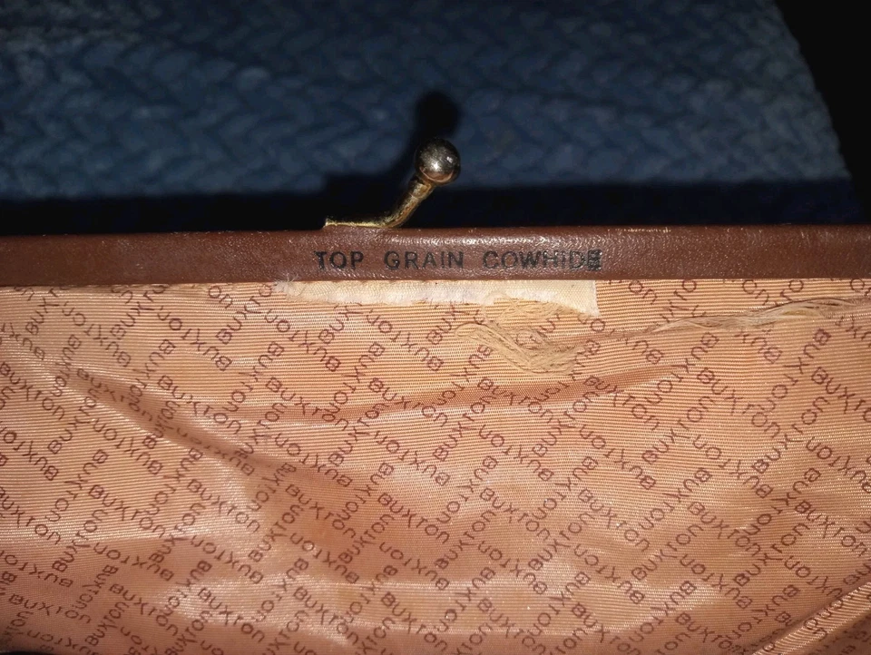 Cartera clutch vintage Buxton Foto 2 de 4