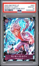 Monkey D Luffy Bandai Card Games Fest P 041 Prices | Monkey D