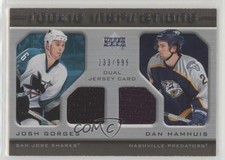 2005 Upper Deck Rookie Update Inspirations /999 Josh Gorges Dan Hamhuis #249 3ob