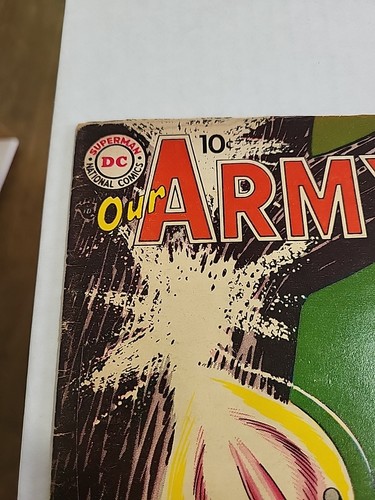 Our Army At War 61, Key: 1st Prototype Sgt Rock. 1st Easy Co. 1957 Lower Grade - Picture 2 of 15