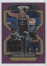 2022 Panini Prizm WNBA Purple Prizm 4/99 Candace Parker #3 0q0