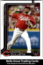 2025 Topps Yosver Zulueta #372 Cincinnati Reds Rookie MLB Baseball 