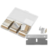 WEGAZ-100PCS Single Edge Razor Blades,Industrial Safety Razor... 