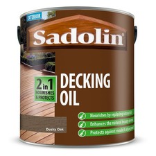 Sadolin Decking Oil (2 in 1) New 2.5 litre Colour - Dusky Oak