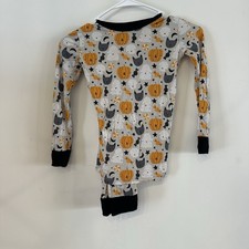 Kids Unisex Little Sleepies Boo Crew Halloween Pajamas 7/8 Bamboo Two Piece
