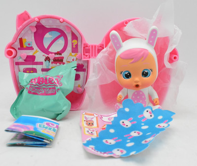 Coney Bunny Cry Babies Magic Tears Bottle House Mini Doll - New/Opened
