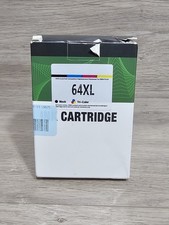 64 XL Black  Color Ink Cartridge Combo HP ENVY Photo Exp 5-2027