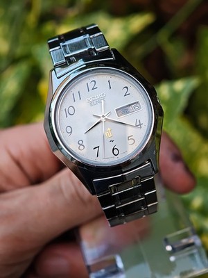 Seltene Vintage Seiko Elnix Vintage White Dial Uhr / Exclusive Jdm / 1974