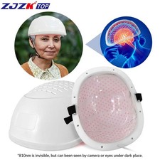 Transcranial Red Light Therapy Helmet 810nm NIR PBM for Brain Health Support