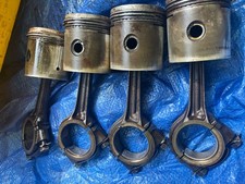 Triumph Tr4 Engine Connecting Rods Matched Rod Set From A Good Engine