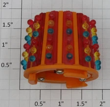 Lionel 14109-80 Carousel Light Cover with Light Bars  (10)