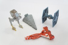 Star Wars Titanium Lot: Republic Cruiser, AT-ST, Tie Fighter, Star Destroyer