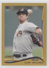 2014 Topps Pro Debut Gold 33/50 Clay Holmes #215 0lm