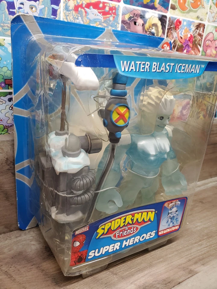 Marvel Spider-Man & Friends Water Blasting Iceman Foto 2 de 4