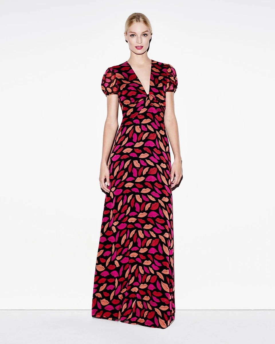 Diane von Furstenberg Chiffon Wrap Dresses for sale