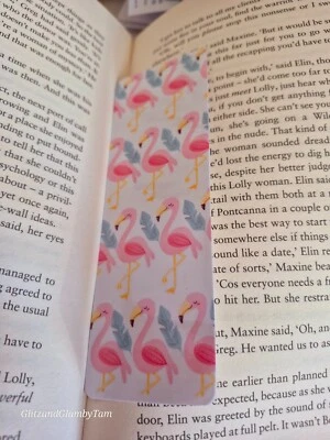 GLITZ AND GLAM BY TAM Bookmark , Book lover gift , cute book mark , birthday valentine christmas gift