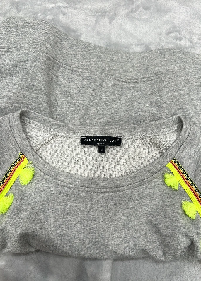 Suéter Generation Love Gris Flecos M Foto 4 de 4