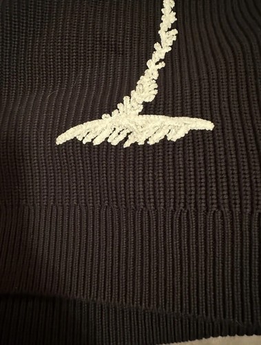 TOMMY BAHAMA Breezy Palm Crewneck Pullover Black Pullover XS NWT - Picture 2 of 17