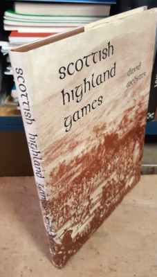 Scottish Highland Games - Webster David - Reprographia 1973,
