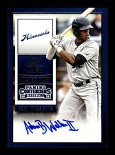 2015 Panini Contenders #2 Adam Walker Prospect Ticket Autographs