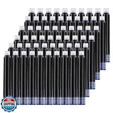 Zalantan Blue Ink Cartridge for Fountain Pen Ink Cartridge Refillable Busines