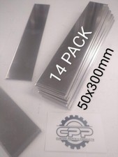 14 x Pieces ALUMINIUM 3mm Sheet Guillotine Cut Welding Practice Blanks Tig Mig