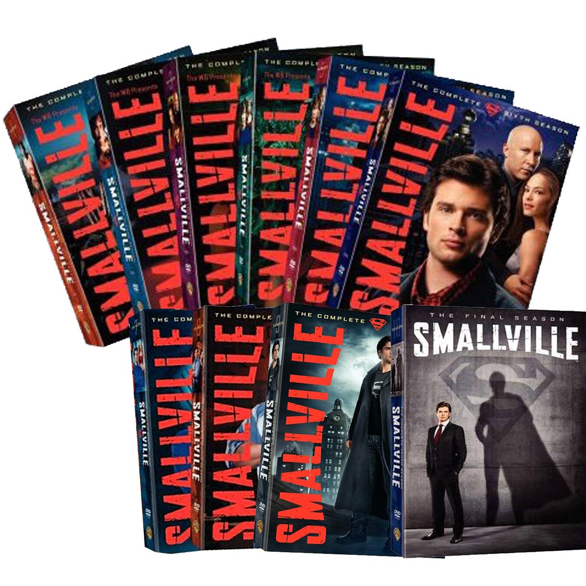 SMALLVILLE DVDセット Smallville:The Complete Series Seasons 1-10/Final DVD Bundle