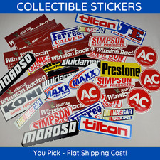 Collectible Stickers Performance Racing Decals Surfing Nasa Sports You Pick
