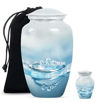 Ring Urn Memorial - Classic Design Cremation Solution for Adults