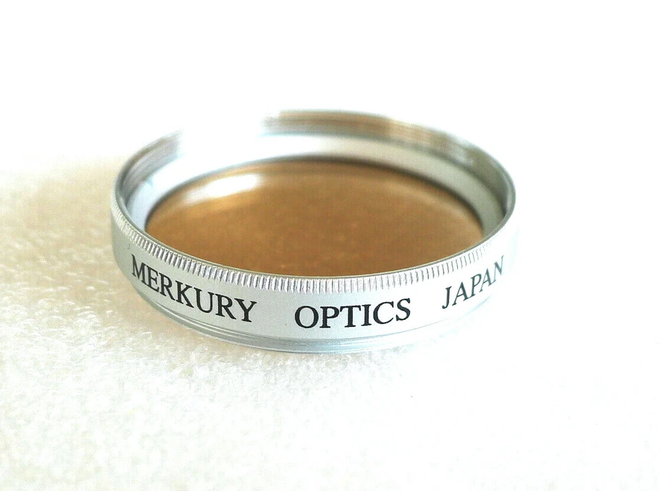 34mm Merkury F-DL Fluorescent Filter - Silver - Japan - NEW - Image 2 of 3
