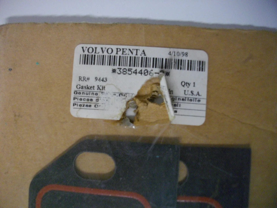 BRP OMC Volvo Penta 3854406 sterndrive engine intake manifold set OEM - Image 4 of 4