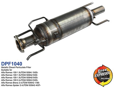 Diesel Particulate Filter with CAT for ALFA ROMEO 159 1.9 Brera 2.4 Spider 2.4