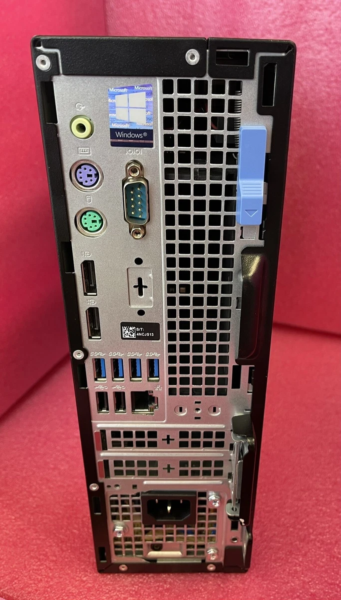 Dell OptiPlex 7070 i5-9500 16GB 256GB SSD 1TB HDD SFF Desktop Computer Win 11