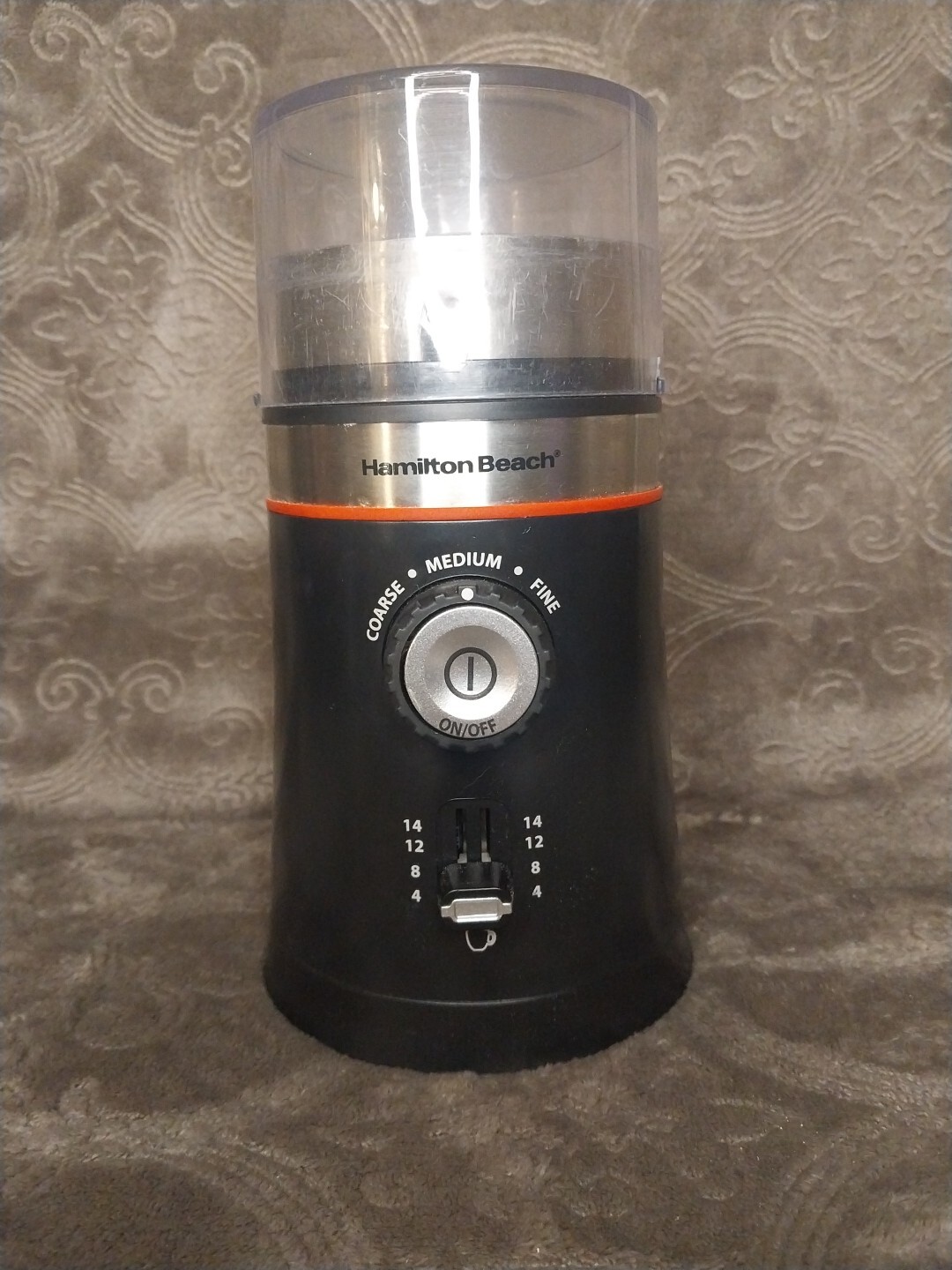 Hamilton Beach 80393 10oz Electric Coffee Grinder Black Tested