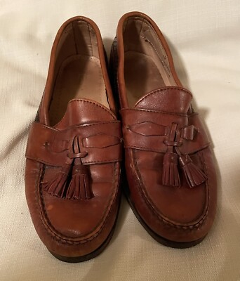 Allen Edmonds Bennington 10 D Leather Tassel Loafers Shoes  display picture 2