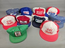 10 Vintage Farm Patch Snapback Trucker Hats K Brand K Products DIRTY FOAM