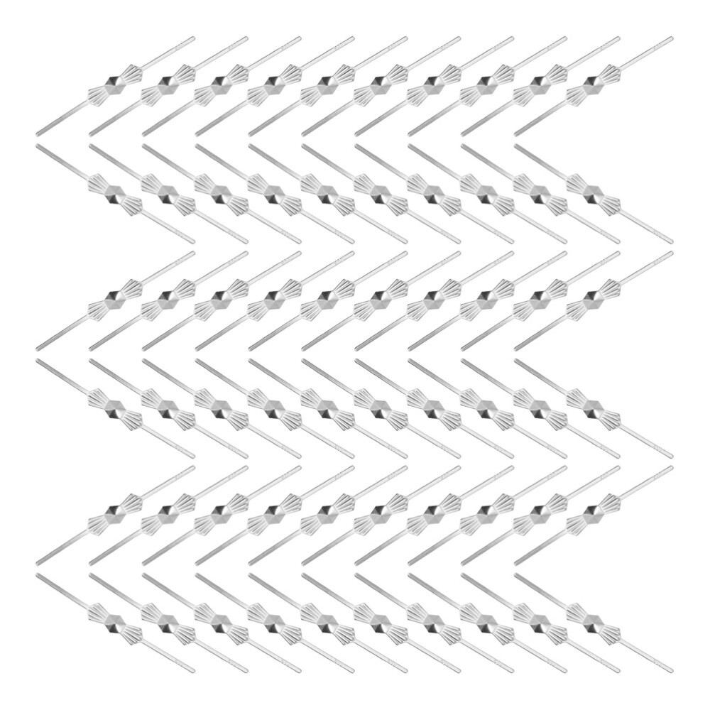 300Pcs Chandelier Clips Metal Connectors Chandelier Clip Fastening Pin