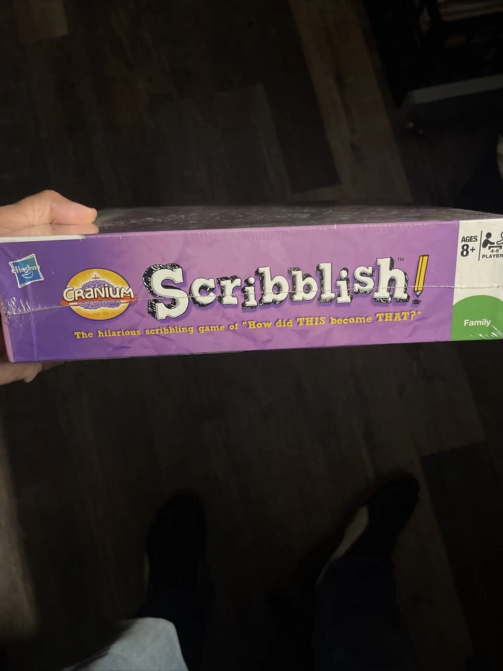 Scribblish Board Game Hasbro Brand New Sealed Family Board Game Fun FREE SHIP US - Image 3 of 3
